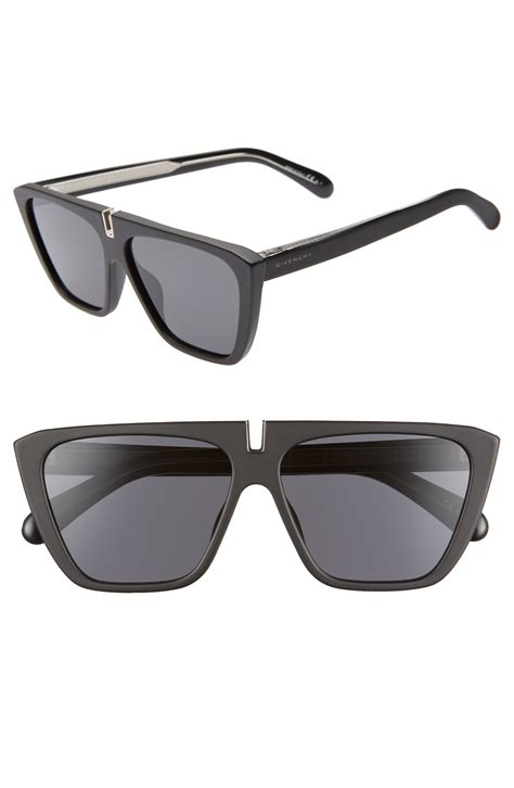 givenchy sunglasses 58mm flat top|givenchy unisex sunglasses.